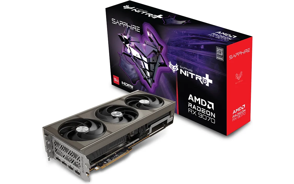 Sapphire NITRO+ AMD Radeon RX 9070 OC 16 Gt