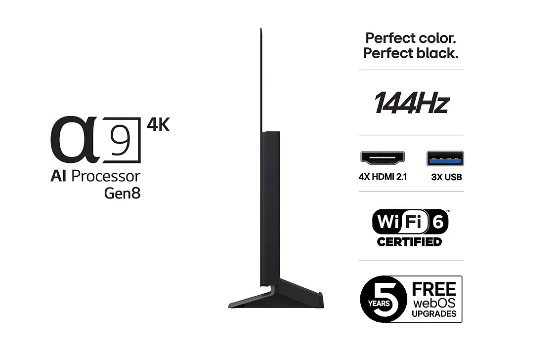 LG 48" OLED evo C5 – 4K TV (C51)