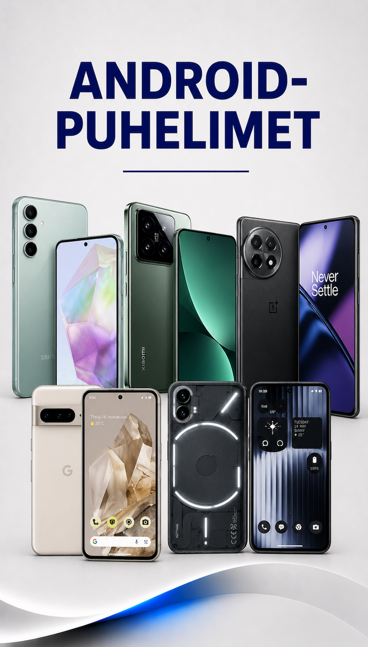Android-puhelimet