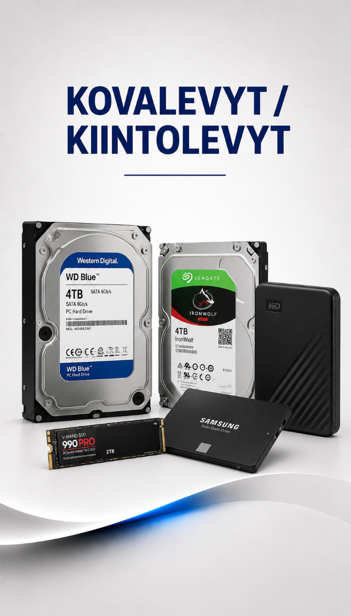 Kovalevyt / Kiintolevyt