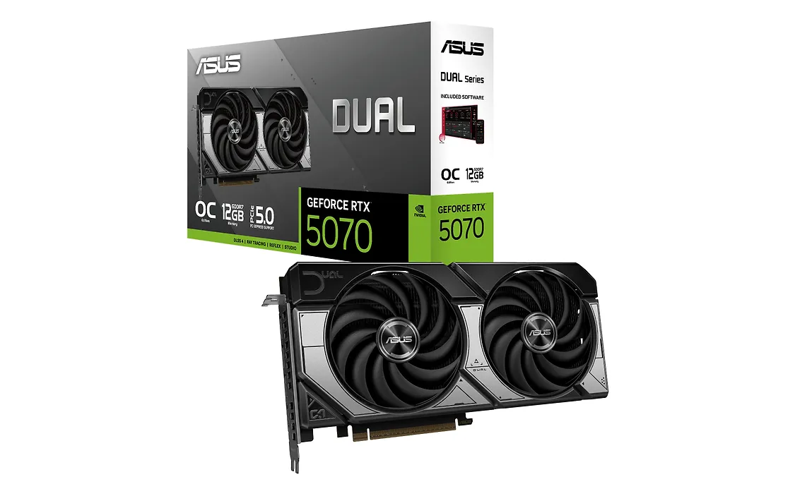 ASUS DUAL GeForce RTX 5070 OC Edition