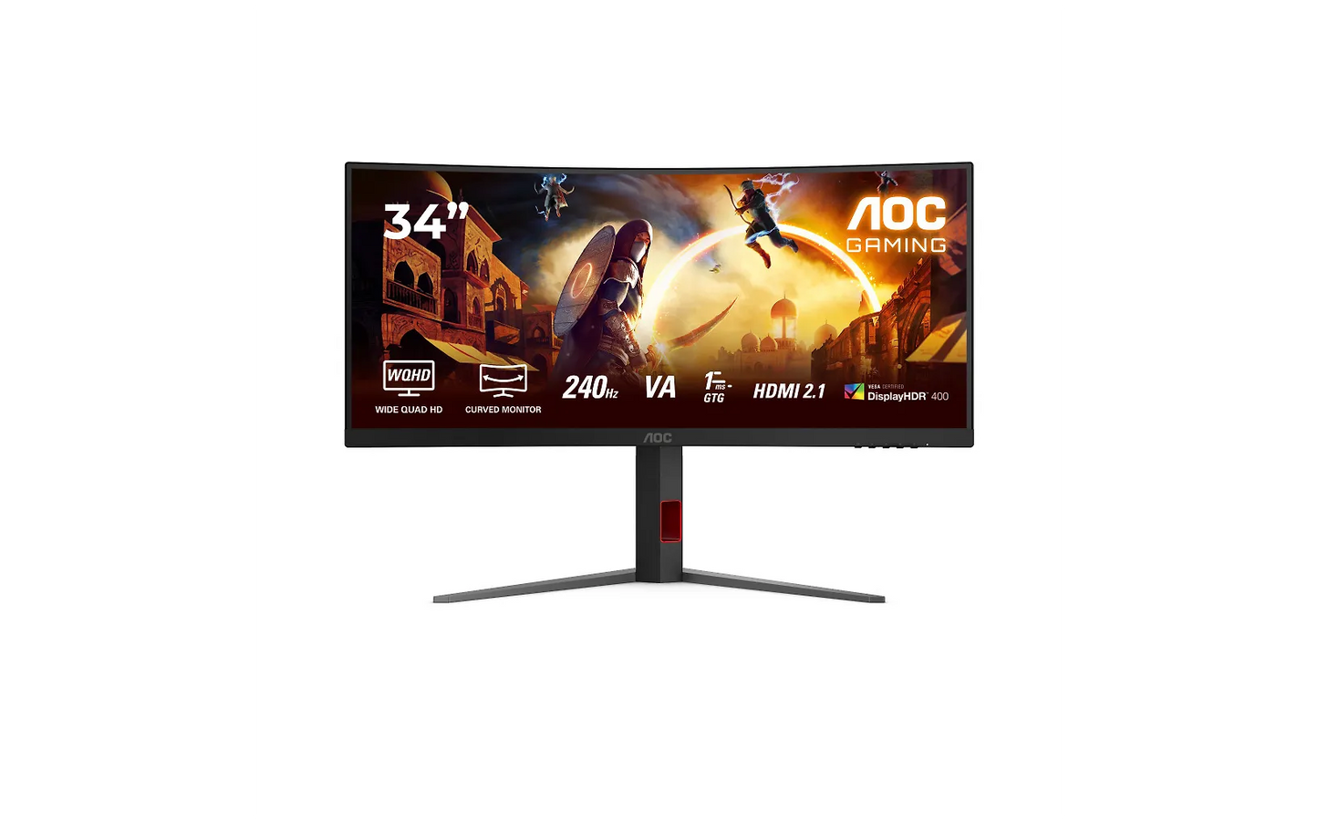 AOC CU34G4Z 34" kaareva pelinäyttö