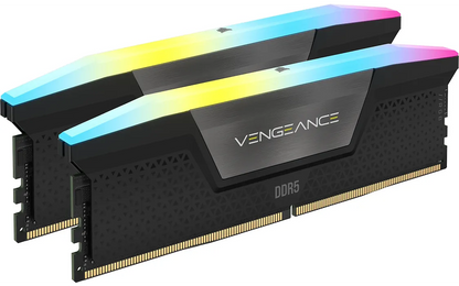 CORSAIR VENGEANCE RGB DDR5 32 Gt 6000MHz (2 x 16 Gt) 36CL muistipaketti