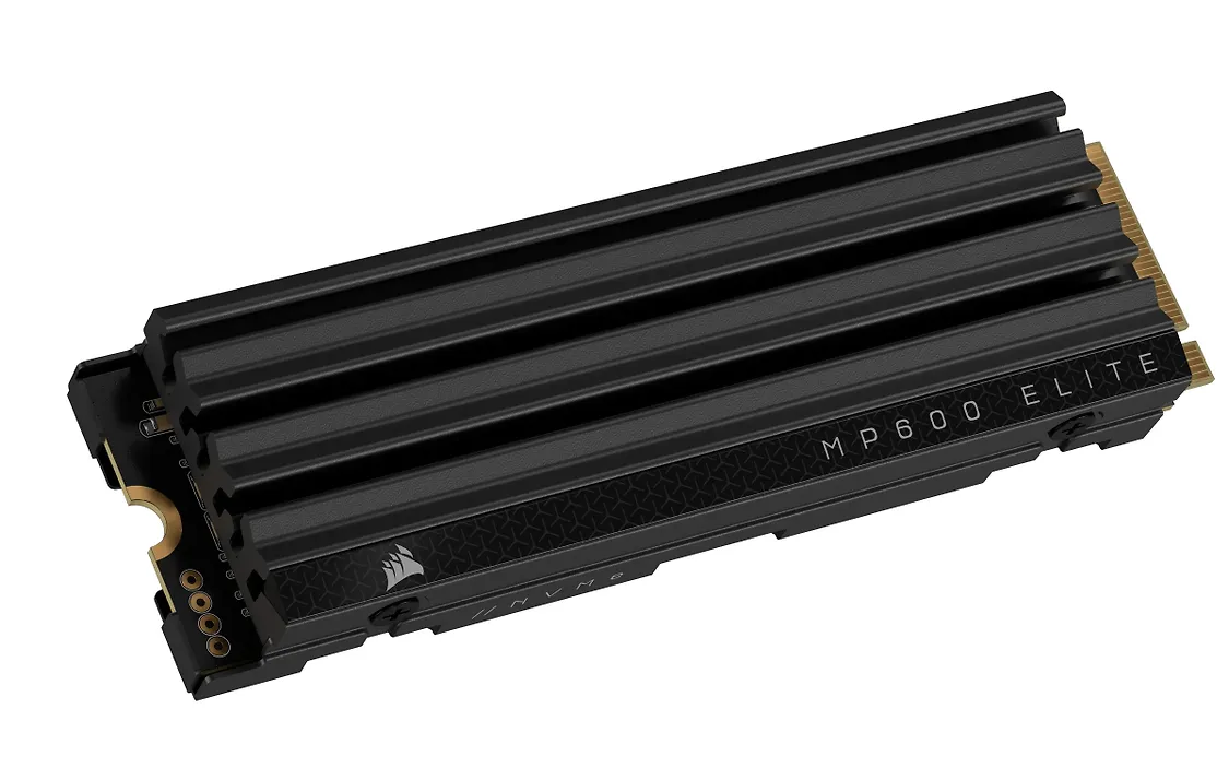 Corsair MP600 ELITE 4TB Gen4 PCIe x4 NVMe M.2 SSD with heatsink