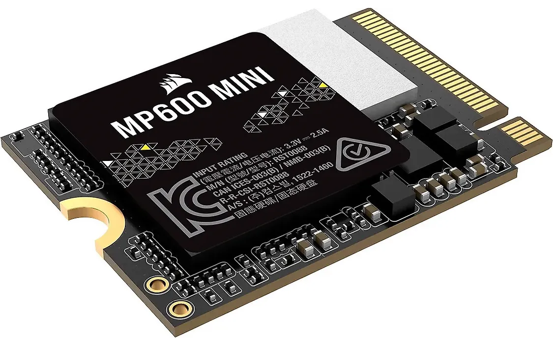 Corsair MP600 MINI 2Tt Gen4 PCIe x4 NVMe M.2 2230 SSD-kovalevy