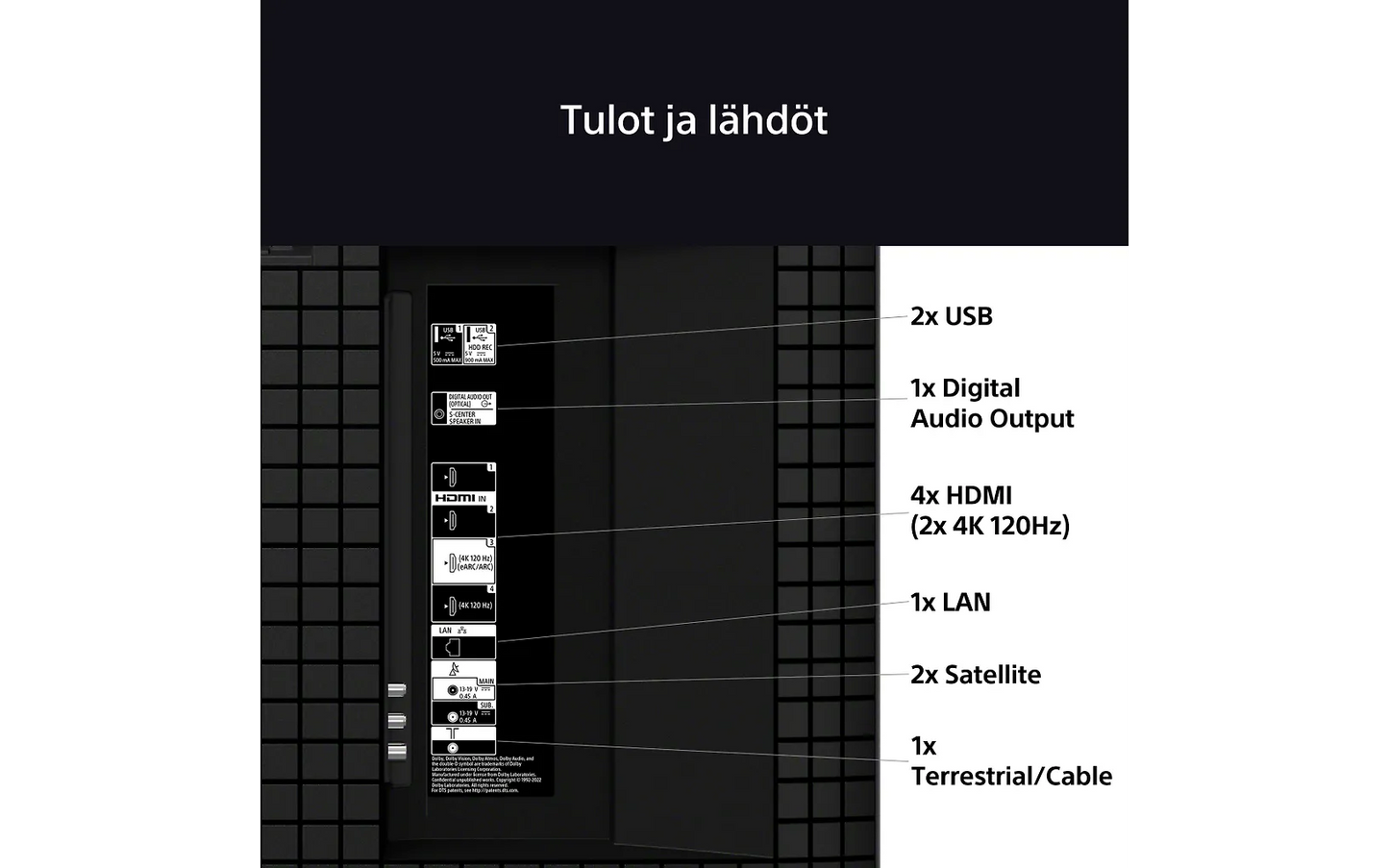 Sony 55" Bravia 8A – 4K OLED Google TV