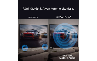 Sony 77" Bravia 8A – 4K OLED Google TV (10 kpl TARJOUSERÄ)