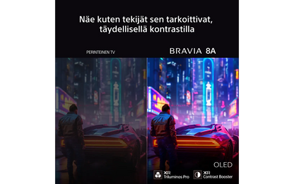 Sony 55" Bravia 8A – 4K OLED Google TV