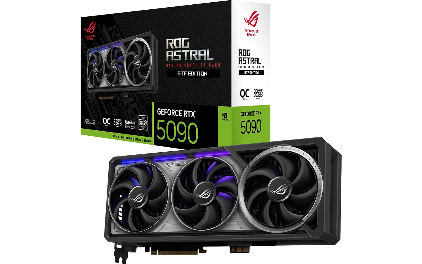 ASUS ROG Astral GeForce RTX 5090 BTF OC Edition