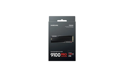Samsung 9100 PRO 8 Tt NVMe Gen 5 SSD-kovalevy jäähdytyselementillä