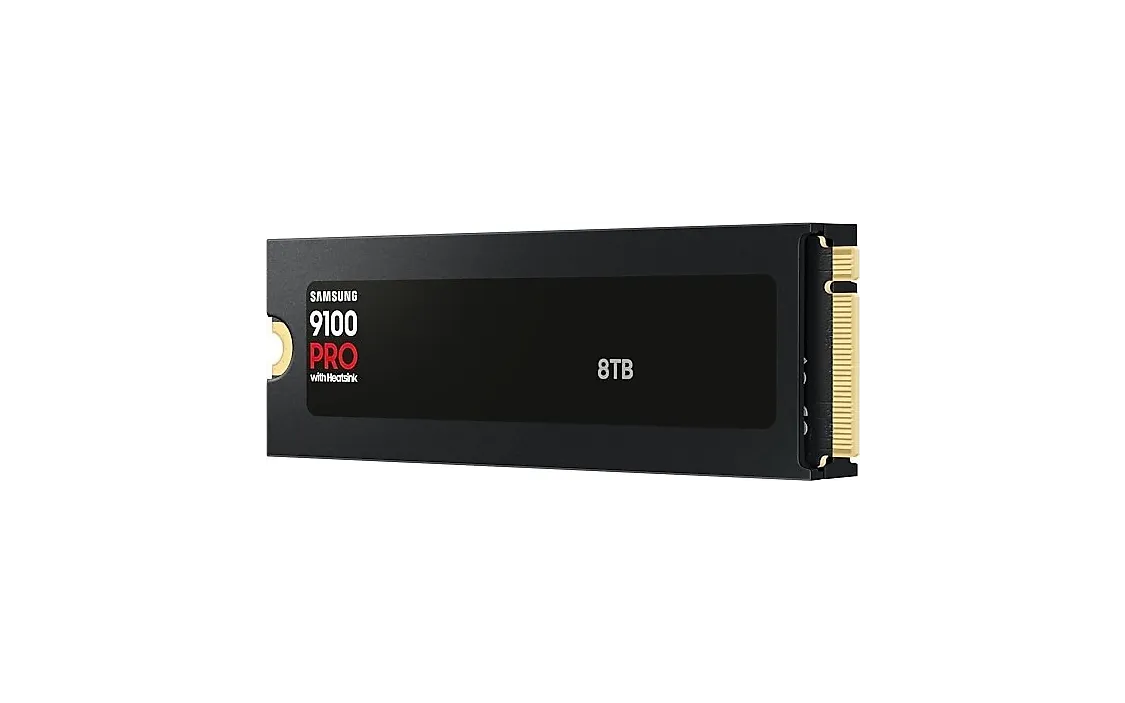 Samsung 9100 PRO 8 Tt NVMe Gen 5 SSD-kovalevy jäähdytyselementillä