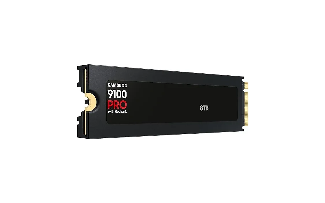 Samsung 9100 PRO 8 Tt NVMe Gen 5 SSD-kovalevy jäähdytyselementillä