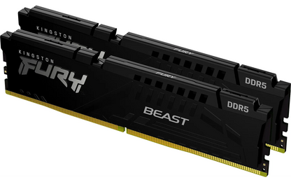 Kingston FURY Beast DDR5 6000 MHz CL30- muistimodulipakkaus (300 kpl TARJOUSERÄ)