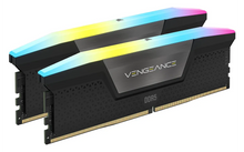 Corsair Vengeance RGB 64 Gt (2 x 32 G) DDR5 muistipaketti, musta