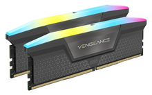 Corsair Vengeance RGB 64 Gt (2 x 32 G) DDR5 muistipaketti, harmaa