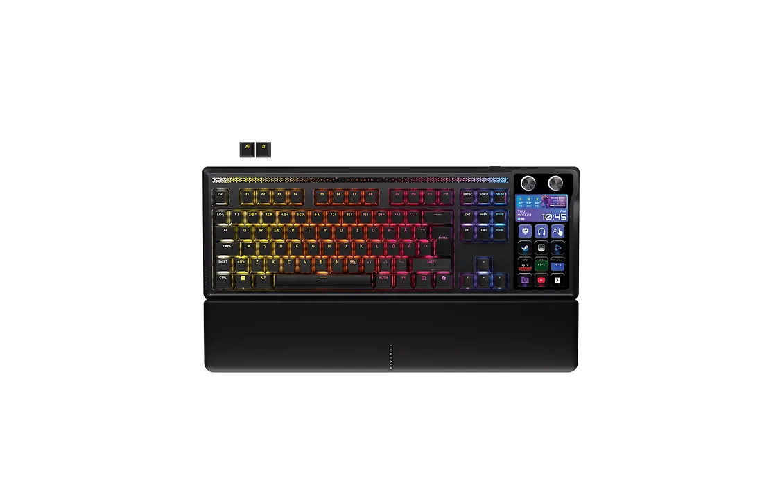 Corsair Galleon 100 SD pelinäppäimistö integroidulla Elgato Stream Deckillä suomi/ruotsi