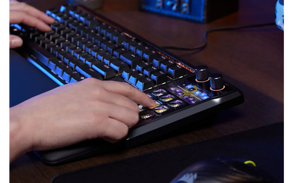 Corsair Galleon 100 SD pelinäppäimistö integroidulla Elgato Stream Deckillä suomi/ruotsi