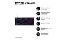 Sony INZONE KBD-H75 pelinäppäimistö suomi/ruotsi