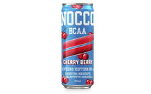 NOCCO BCAA Cherry Berry energiajuoma, 330 ml, 24-pack