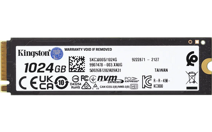 Kingston KC3000 1024 Gt M.2 NVMe -SSD-kovalevy