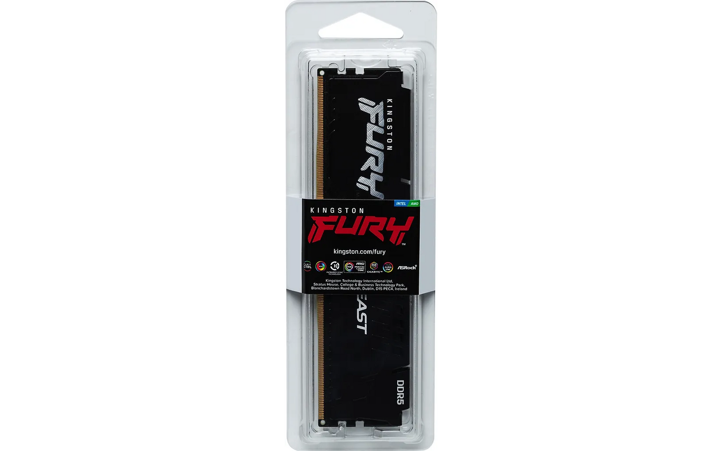 Kingston FURY Beast DDR5 5600 MHz CL40 16 Gt -muistimoduli