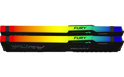 Kingston FURY Beast DDR5 RGB 5600 MHz CL40 16 Gt -muistimodulipakkaus