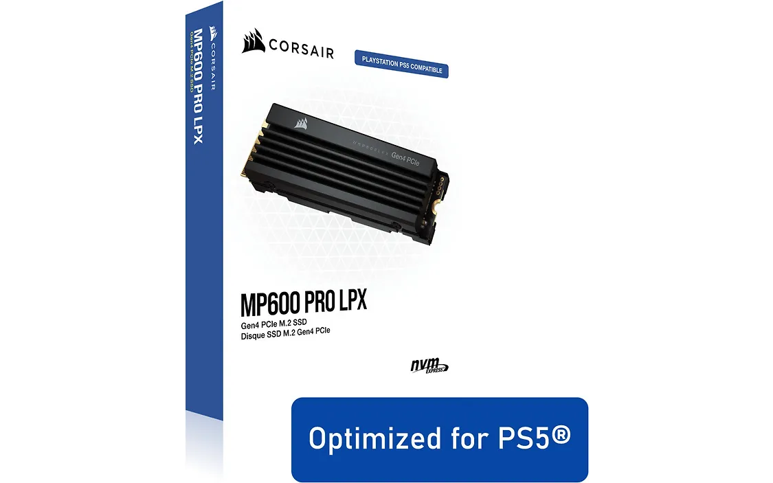 Corsair MP600 Pro LPX 4 Tt M.2 NVMe -SSD-kovalevy