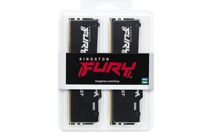Kingston FURY Beast DDR5 RGB 6000 MHz CL36 32 Gt -muistimodulipakkaus