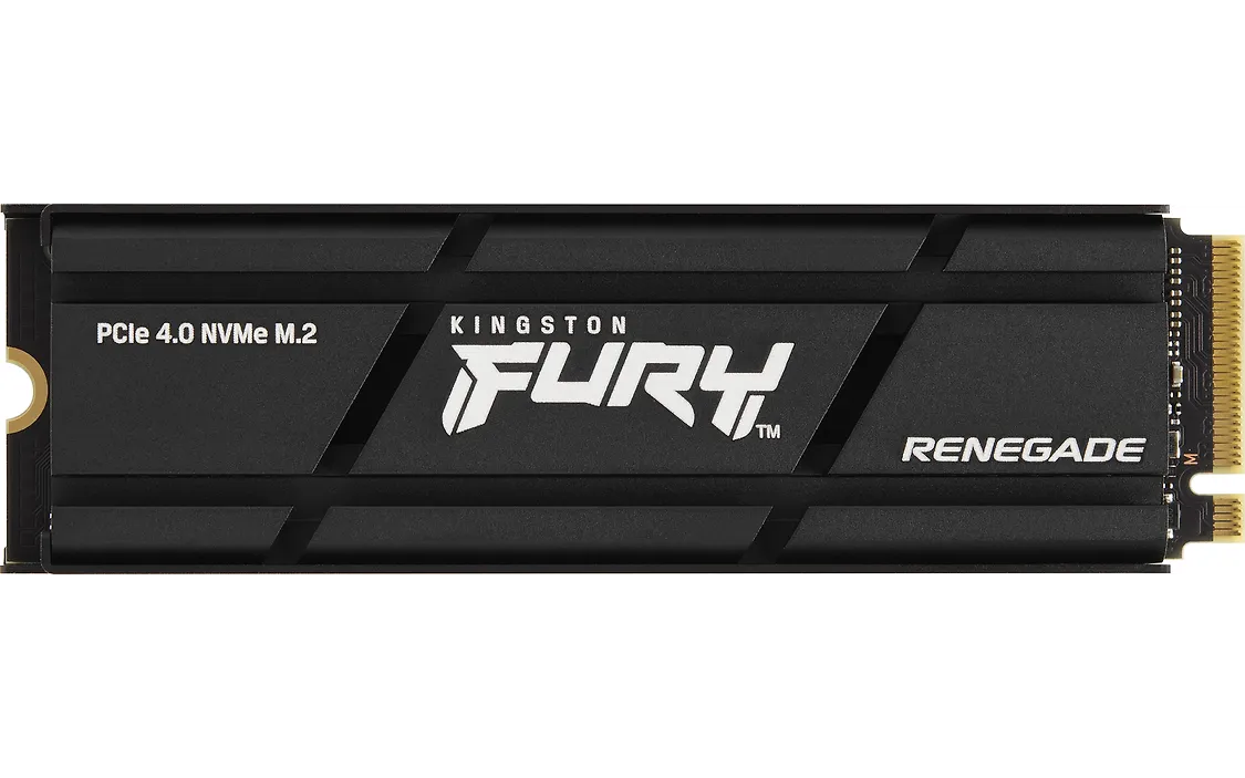 Kingston FURY Renegade 1 Tt M.2 NVMe -SSD-kovalevy jäähdytyselementillä
