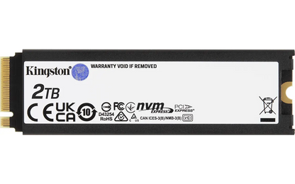 Kingston FURY Renegade 2 Tt M.2 NVMe -SSD-kovalevy jäähdytyselementillä