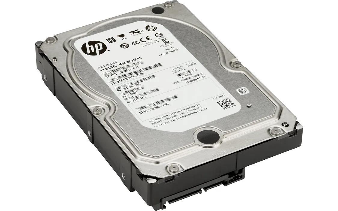 HP 4 Tt 7200 RPM SATA 6 Gb/s NCQ 3.5" - lisäkiintolevy HP Z-sarjan työasemille