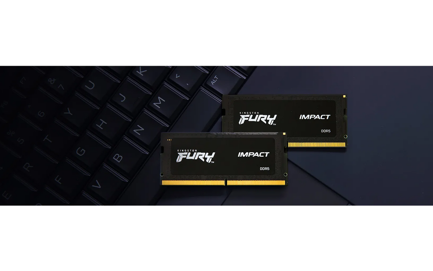 Kingston FURY Impact DDR5 5600 MHz CL40 SO-DIMM 16 Gt -muistimoduli