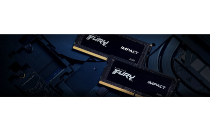 Kingston FURY Impact DDR5 5600 MHz CL40 SO-DIMM 16 Gt -muistimoduli