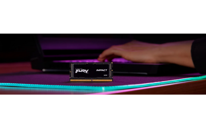 Kingston FURY Impact DDR5 5600 MHz CL40 SO-DIMM 16 Gt -muistimoduli