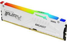Kingston FURY Beast DDR5 RGB EXPO 5600 MHz CL36 32 Gt -muistimodulipakkaus, valkoinen