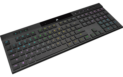 Corsair K100 AIR -pelinäppäimistö, CHERRY MX Ultra Low Profile –kytkimet, musta, suomi/ruotsi