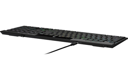Corsair K100 AIR -pelinäppäimistö, CHERRY MX Ultra Low Profile –kytkimet, musta, suomi/ruotsi