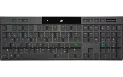 Corsair K100 AIR -pelinäppäimistö, CHERRY MX Ultra Low Profile –kytkimet, musta, suomi/ruotsi