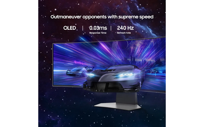 Samsung Odyssey OLED G9 (G95SC) 49" -kaareva pelinäyttö