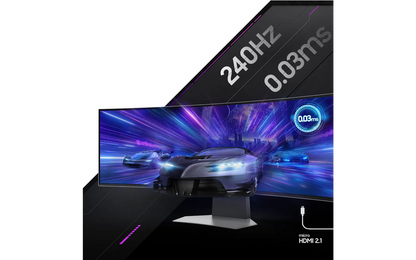Samsung Odyssey OLED G9 (G95SC) 49" -kaareva pelinäyttö