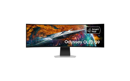 Samsung Odyssey OLED G9 (G95SC) 49" -kaareva pelinäyttö