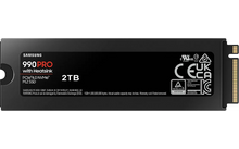 Samsung 990 PRO 2 Tt M.2 NVMe -SSD-kovalevy jäähdytyselementillä
