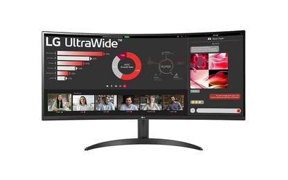 LG UltraWide 34WR50QC-B 34" Monitor