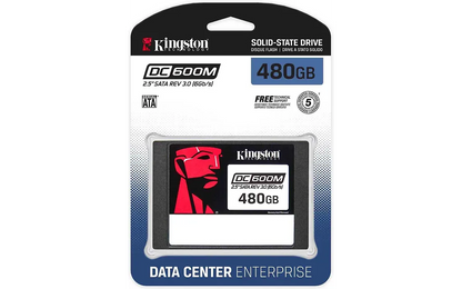Kingston DC600M 480 Gt SATA III 2,5" -SSD-kovalevy