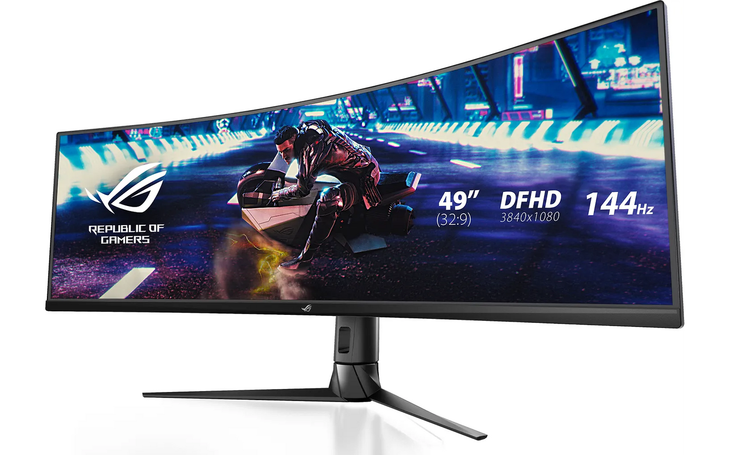 Asus ROG Strix XG49VQ 49" -kaareva pelinäyttö