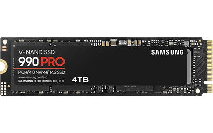 Samsung 990 PRO 4 Tt M.2 NVMe -SSD-kovalevy