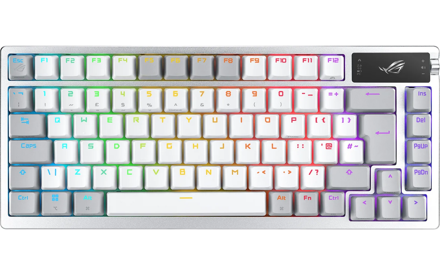 Asus ROG Azoth gaming keyboard, white