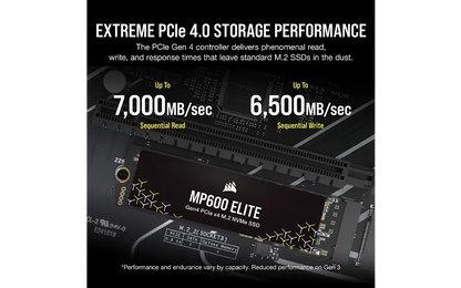 Corsair MP600 Elite 2 Tt M.2 NVMe -SSD-kovalevy