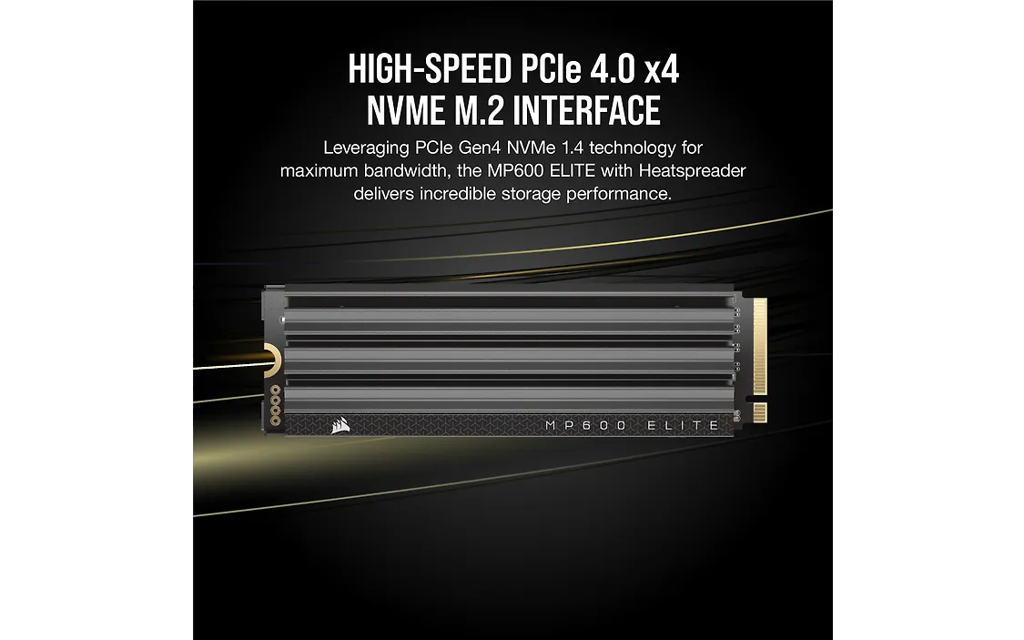 Corsair MP600 Elite 1 TB Heatsink M.2 NVMe SSD