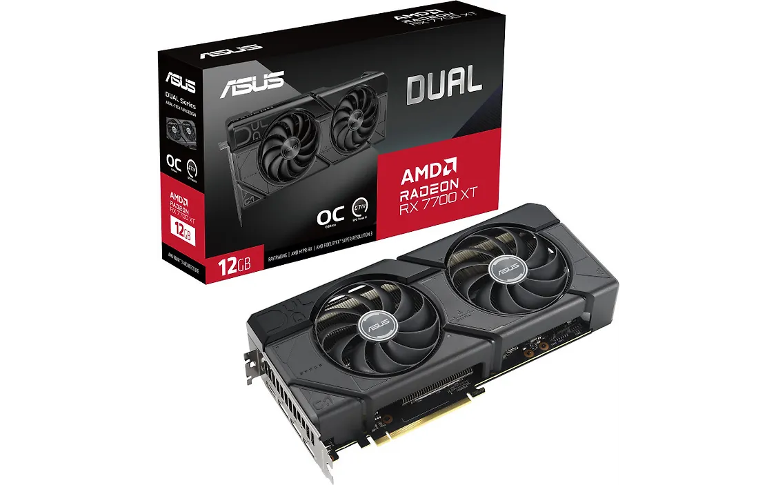 Asus AMD Radeon DUAL-RX7700XT-O12G